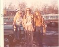 00 Bilbo Wendy Sherry and I in 1972 in Breck parking lot